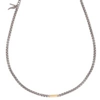 Pulsera Mano-J. Hombre in Titanio Diamante 0.01 Ct CATSCOGIRTBAOR - CATSCOGIRTBAOR